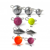 Fanatik LIGHT JIG CHEBURASHKA SET 9 pieces Fanatik LIGHT JIG CHEBURASHKA SET 9 pieces