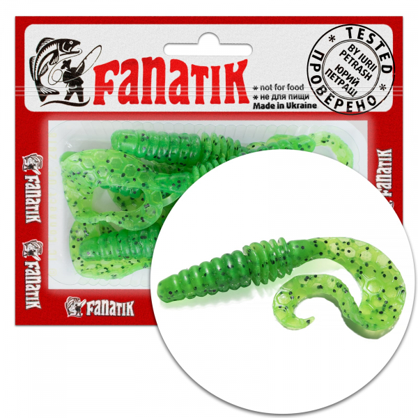 Fanatik VIPER 2" 2.9" 4.5" Best Soft Plastic Twister Tail Grub