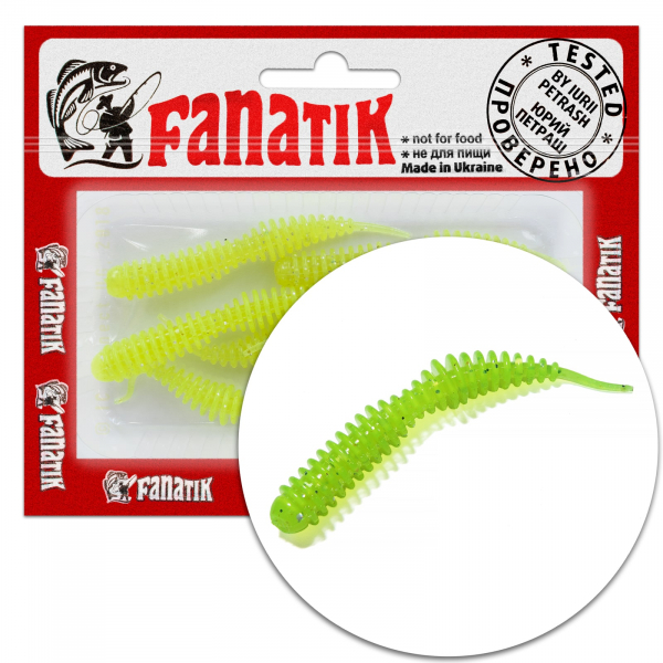 Fanatik DAGGER 1.6" 2" 2.5" 3.2" 4" Best Soft Plastic Worm Baits